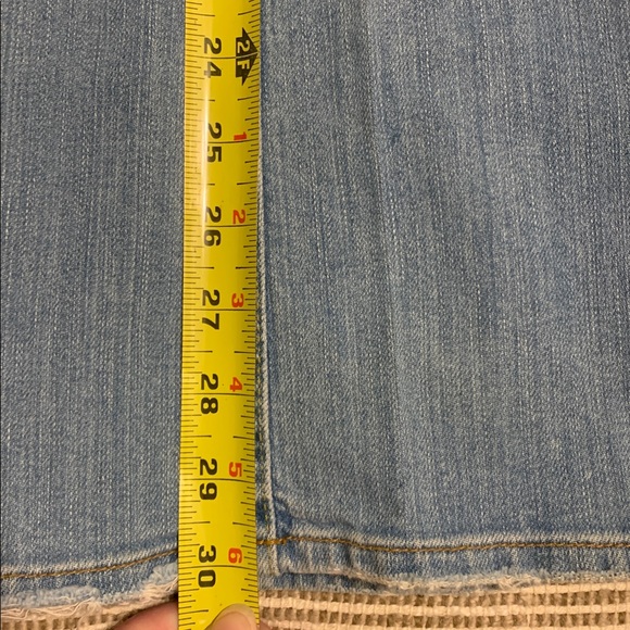 Lucky Brand Dungarees Vintage Light Blue Flare Jeans - Picture 11 of 12